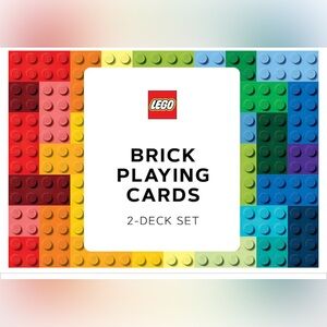 Lego Brick Playing Cards - set of 2 decks